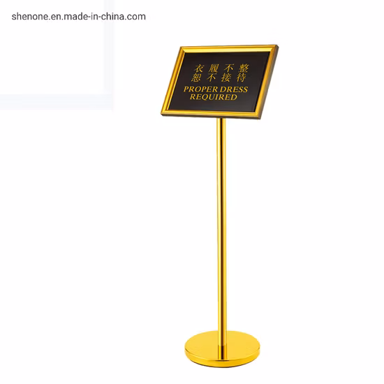 Shenone 卸売ホテル ロビー情報表示ホテル インジケーター アクリル サイン スタンド